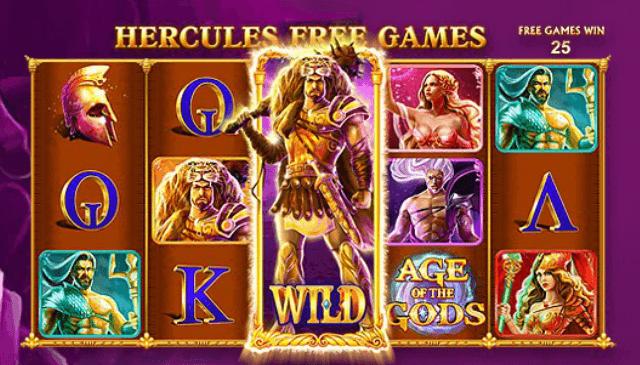 Slot Machine Age of the Gods: Hercules Free Games
